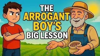 The Arrogant Boy and the Wise Farmer | Moral Story for Kids | Lesson on Humility
