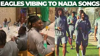 Super Eagles Drumming & Singing At Dinner Ahead of AFCON 2025