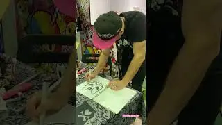 Simone Legno - artist behind Tokidoki at SGCC 2022 #tokidoki #simonelegno #sgcc2022