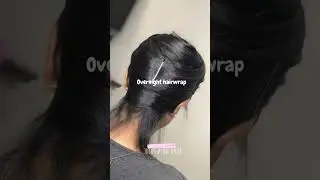 Heatless straight hair #viral  #aesthetic #haircare #straighthair #loseyoutoloveme #shorts #fyp