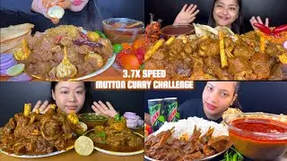 ASMR: Eating Mutton Curry Eating Challenge 😍😋egg curry eating with fried rice eating Mukbang🤤