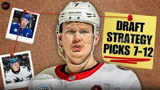 The BEST Early Round Draft Strategy For 2025 Fantasy Hockey (Picks 7-12)