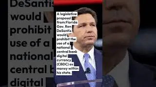 Desantis Pushes for CBDC Ban in Florida #desantis  #cbdc  #crypto  #news  #florida #fed