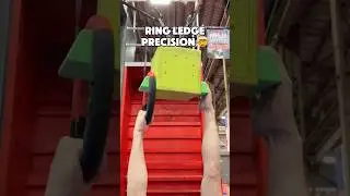 RING LEDGE PRECISION 💍 #shorts #viral #ninjawarrior #tricks #parkour #fitness
