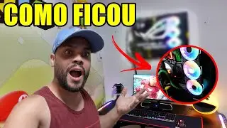 GASTEI R$ 90.00 PARA MONTAR ISSO - GABINETE GAMER