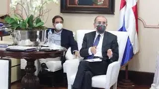 Presidente Danilo Danilo est&aacute; reunido en estos momentos con  ministros @MinpreRD , @SaludPublicaRD,
