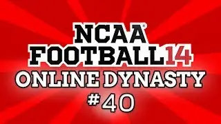 NCAA Football 14: Online Dynasty - E40 CPU NIU vs Nebraska
