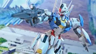 Bandai Robot Spirits Side MS Mobile Suit Gundam: The Witch from Mercury Gundam Aerial Review