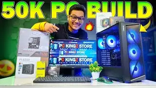 Prefect Rs.50000 UPGRADABLE Gaming & Editing PC BUILD🔥🔥RYZEN 5 8600G + RADEON 760M GRAPHICS