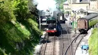 Calbourne LSWR O2 Class 0-4-4T at Alresford, Hampshire