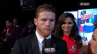 Canelo v GGG 2 press conference: Canelo Alvarez's official individual pre-fight interview