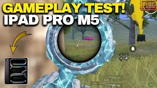 iPad Pro M5 PUBG Mobile Test! 120 FPS😍 Gameplay & Extreme Smooth + Full Gyro Aim | New Update 4.2