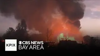 Lightning-sparked wildfires cause destruction in California's historic Gold Country