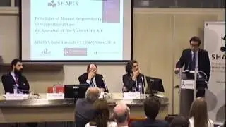 Book launch first SHARES volume 'Principles of Shared Responsibility'