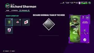 Madden 21 - MUT 21 - Richard Sherman 97 OVR Abilities
