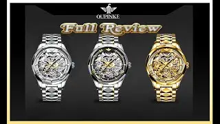 Oupinke Skeleton Luxury Watch.  Full review.