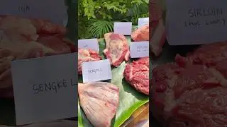 Cara Gampang Bedain 6 Bagian Daging Sapi Kurban biar gak salah masak! #dagingkurban #tips
