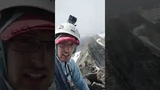 Sitting On A Knife-Edge Ridge