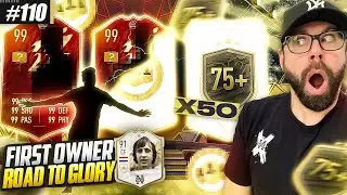 INSANE CONTENT! 50x Player picks! & Fut champions rewards!!!  - First Owner RTG 110 - FIFA 22