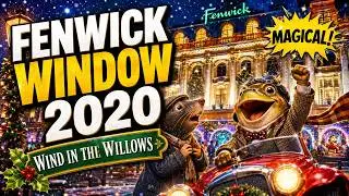 Fenwick Newcastle Christmas window 2020 Wind and the willows
