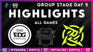 EDG vs NIP Highlights ALL GAMES | Demacia Cup 2025 | EDward Gaming vs Ninjas in Pyjamas by Onivia