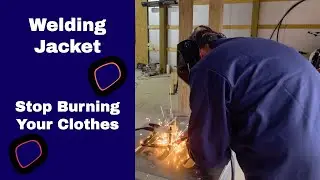 Stop Burning Your Clothes with this Welding Jacket from Black Stallion