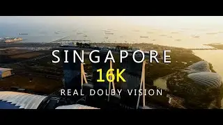Singapore | Real Dolby Vision | 16K HDR | Scenic Relaxation Film with Calming Music