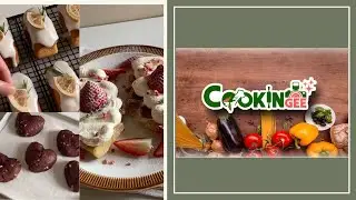 MINI LEMON DRIZZLE POUND CAKE, STRAWBERRY CROFFLES AND RED VELVET AND WHITE CHOCO CHIPS - COOKINGEE