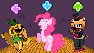 FNF Character Test | Gameplay VS Playground | bunzo bunny | Pinkie HD Smile HD | Freddy Chan