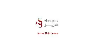 Issue Sick Leave Certificate service