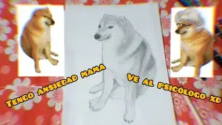 Cheems-Como Dibujar a Cheems y Le Da Amsiedad | LSanti Life01 #Dibujo #entretenimiento