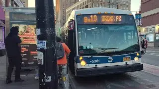 MTA NYCT Bus: 2013 Novabus LFSA #5361 on the Bx19 @ Bergen Av/E. 149th Street | 08/27/25