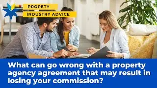 Losing your Commission in a Property Agency Agreement