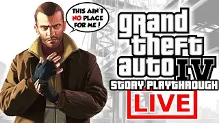 WELCOME TO THE CONCRETE JUNGLE!! - Grand Theft Auto IV STORY BEGINS (PC)