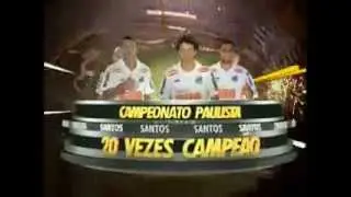 Santos TRI CAMPEÃO PAULISTA