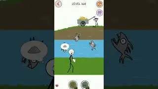 Thief Puzzle: To Pass A Level 168 (weegoon) #shorts #funnystickman