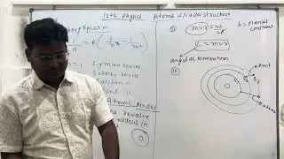 Atoms Molecule And nuclei 12Th Phy :- Bohr&rsquo;s Atomic Model || Energy  Velocity & Radius Of Nth Orbit