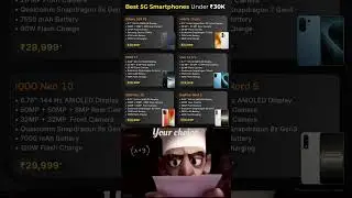 Best 5G Smartphones Under ₹30,000 in 2025 ⚡ Top Picks You Must See! 😱📱