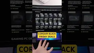 Распродажа CORSAIR &laquo;Черная пятница&raquo; уже началась! 🛍️