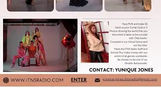Looking for Male and Female Models 18 and up to enter our model search!