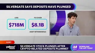 Silvergate stock crashes 40% premarket after crypto deposits plummet