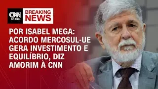 Acordo Mercosul-UE gera investimento e equilíbrio, diz Amorim à CNN | LIVE CNN