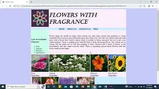 How to Create a Simple Webpage using only HTML | Web Page Layout in HTML | No CSS