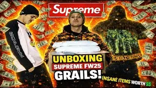 I Unboxed INSANE Supreme FW25 GRAILS&hellip; These Prices Are CRAZY 🤯💰