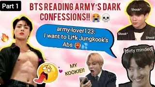 BTS Texts - BTS Reading ARMY&rsquo;s Dark Confessions!! 😭💀 (PT1)
