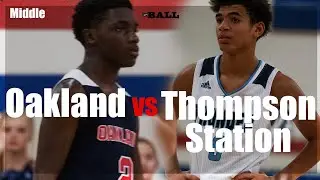 Middle School | Christmas Tournament : Oakland vs Thompson station