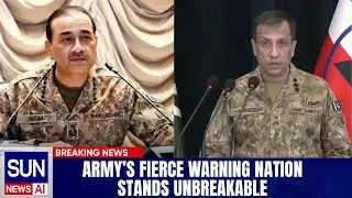 Pakistan&rsquo;s Army Issues Strong Message &mdash; Unity Is Our Greatest Strength! | The Sun International