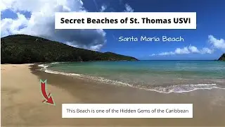 Secret Beaches of St. Thomas USVI - Santa Maria Beach