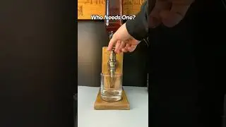 TheThracians Drink Dispenser - Link in Bio 🥃 #woodworking #gift #diy #christmas #shorts #drink