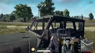 PUBG First Person - Xbox One X - 100th Win!